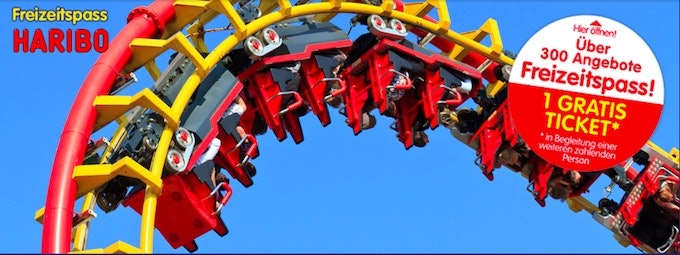 Freizeitspass mit Haribo Aktion