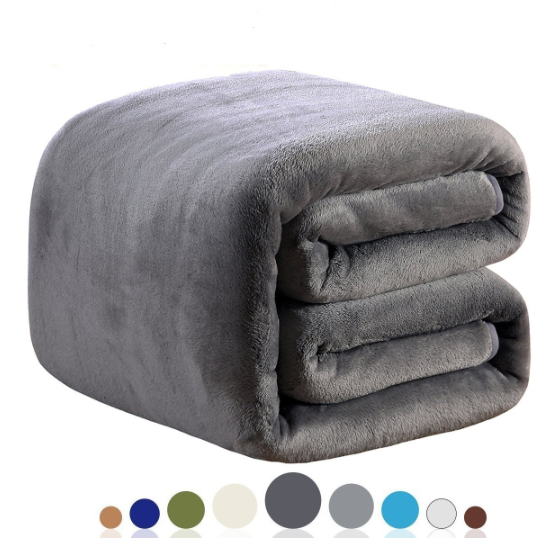 100x150cm Fleecedecke in 5 Farben für 10,93€(Statt 16€)