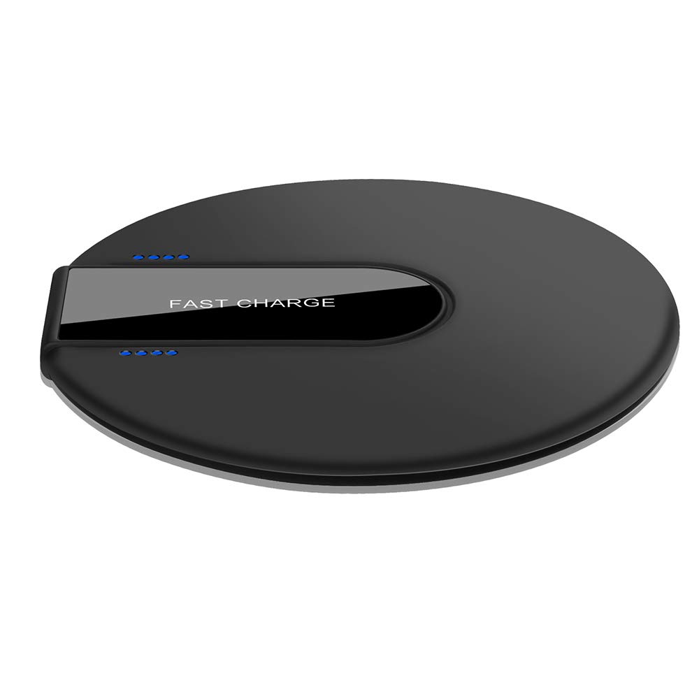 Hoidokly Wireless Charger 10W Qi Ladegerät Kabelloses Schnellladegerät Induktive Ladestation für 9.99€ (statt 17,99€)					