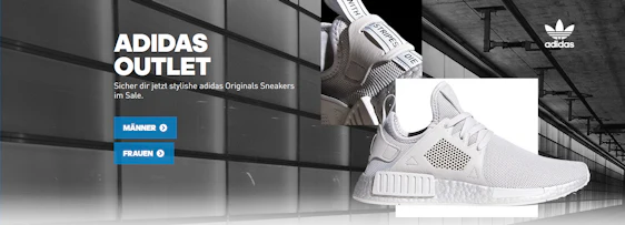 Viele günstige Sneaker ohne Versandkosten im Adidas-Outlet - z. B. Adidas EQT Support 93/17 für 85€