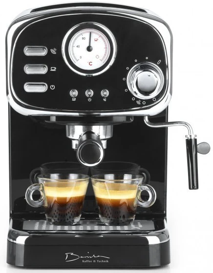 Gourmetmaxx Siebträger-/Espressomaschine Retro für 100€ – analoge ...