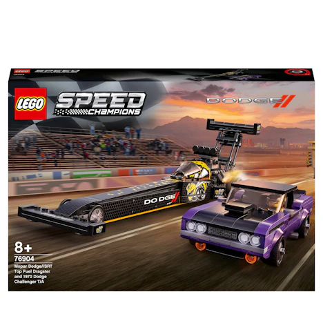 LEGO Speed Champions - Mopar Dodge//SRT Dragster & 1970 Dodge Challenger (76904): Spart 24,06€