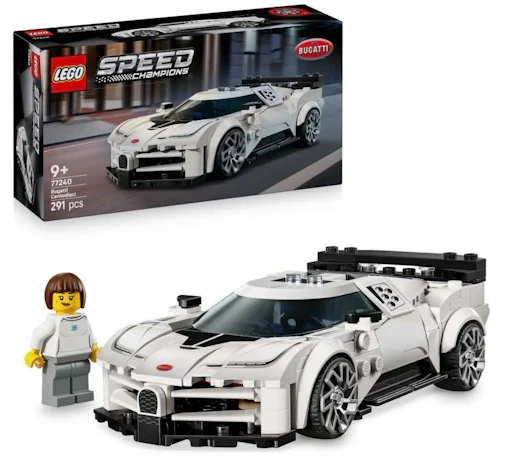 LEGO Speed Champions Bugatti Centodieci Hypersportwagen Bauset für 15,99€(statt 20,99€)
