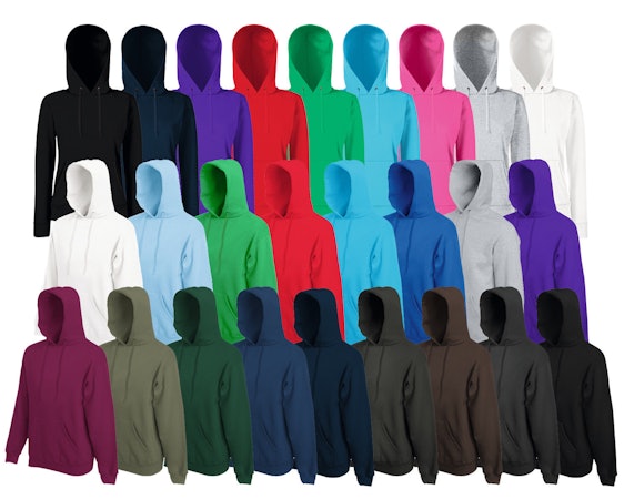 Fruit of the Loom Damen und Herren Hoodies für 13€