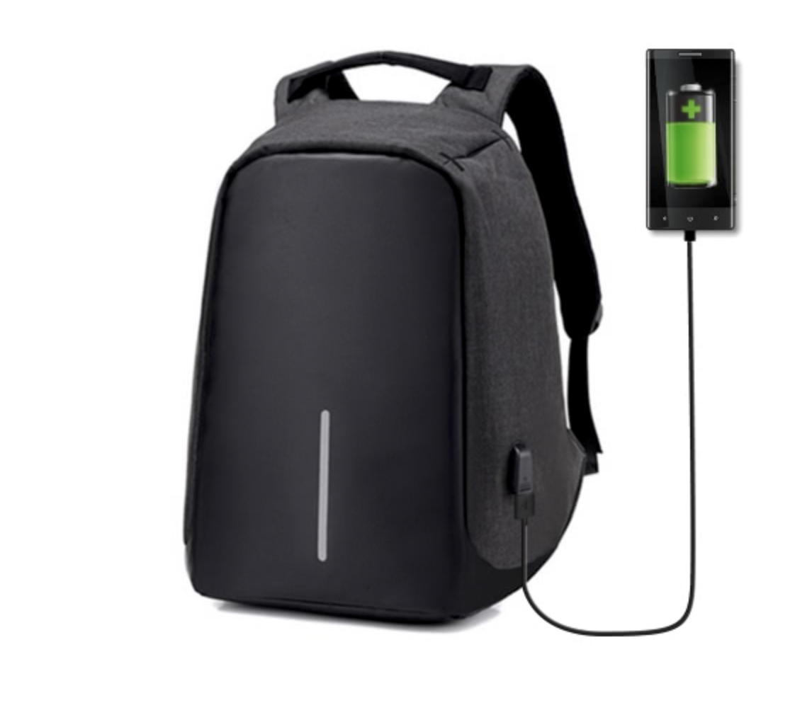 Laptop Reiserucksack mit USB-Stecker Ladeanschluss