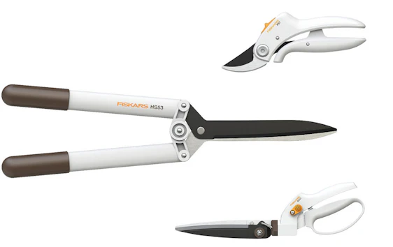 Fiskars Baumschnitt-Set für 41€ - inkl. Ast-, Graskanten- und Heckenschere
