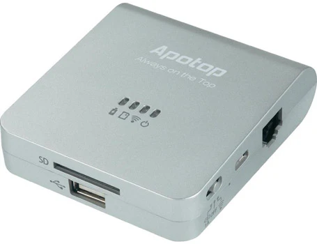 Apotop Wi-Reader Pro für 16€ - Datenleser mit Wi-Fi und Powerbank Funktion