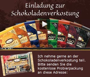 Kostenlose Rausch Plantagen Schokolade über facebook