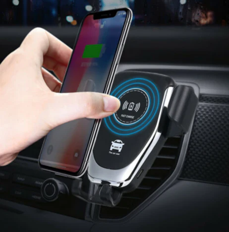 10W QI Wireless Universal-Autotelefon-Ladegerät Schnellladegerät Ständer S8Z9
