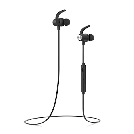 In Ear Magnetisch Kopfhörer mit Mikrofon, Noise Cancelling, 8 Stunden Spielzeit