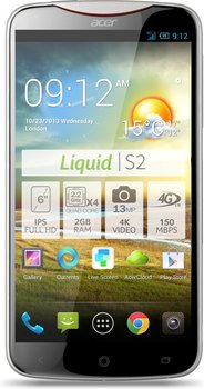 Acer Liquid S2 (2,2GHz, 2GB RAM, 13 Megapixel Kamera, Android 4.2) für 399€ *UPDATE*