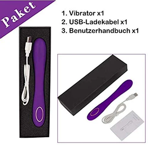 Paarvibrator Vibratoren für Sie mit Stoßfunktion, Lila