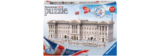 Ravensburger 3D Puzzle: Buckingham Palace für 20€ - 216 Teile