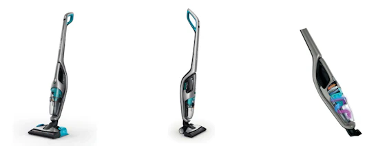 Philips FC 6408/01 PowerPro Aqua für 180€ - 3-in-1 Akkusauger mit Wischfunktion