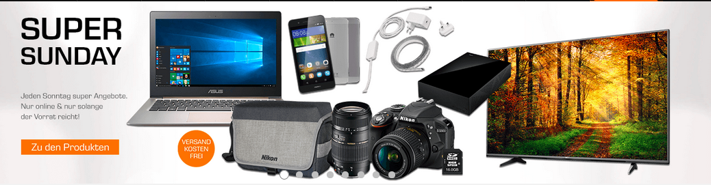 Saturn Super Sunday am 09.10.2016 - z.B. Seagate STDT4000200 für 99€