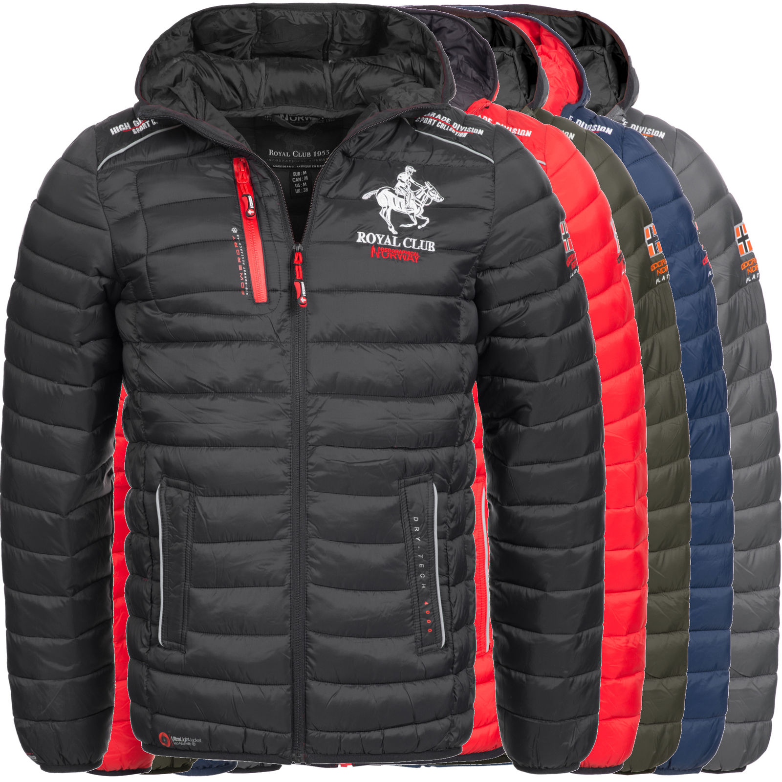  Details zu  Geographical Norway Jacke Herren Winterjacke (Steppjacke)