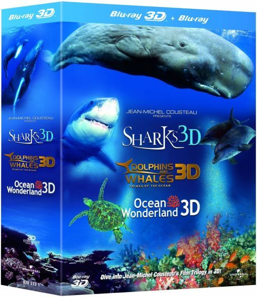 Jean-Michel Cousteau Trilogy als 3D Blu-ray für 7€