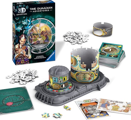 Ravensburger Time Guardian Adventures für 15€ - Escape Room Spiel, 3D Puzzle Abenteuer, 1-4 Spieler (Prime)