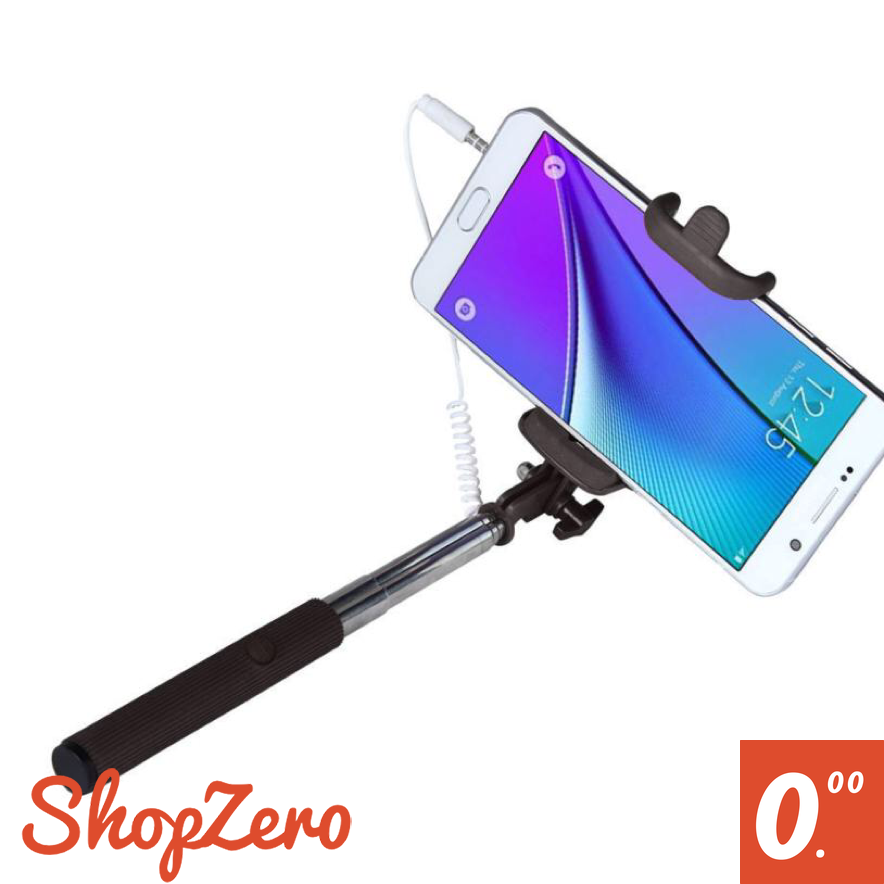 Kostenloser Selfie-Stick für 0,00€ + 3€ Versand [ShopZero Android App]