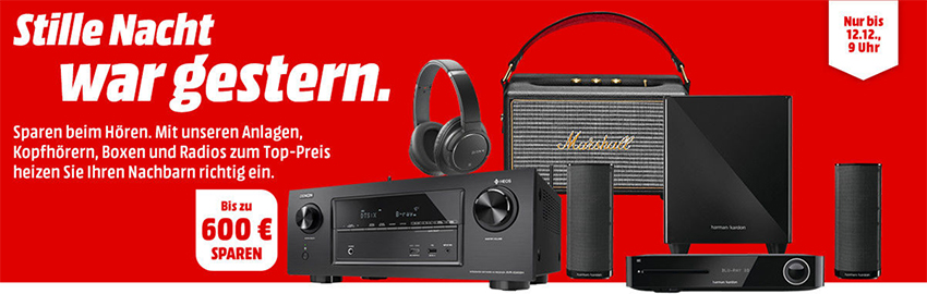 Anlagen, Kopfhörer, Lautsprecher und Radios bei Media Markt im Angebot - z.B. Harman-Kardon BDS 385 für 599€