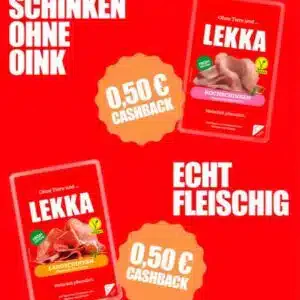 Scondoo: Je 0,50 € Cashback auf Landschinken oder Kochschinken