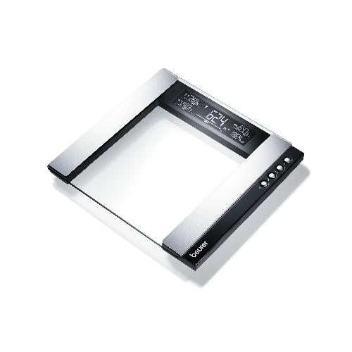 Designer Glas-Diagnosewaage Beurer BG 55 in Schwarz, inkl. 3x 1,5-V-Batterien für 39,95€ inkl. Versand