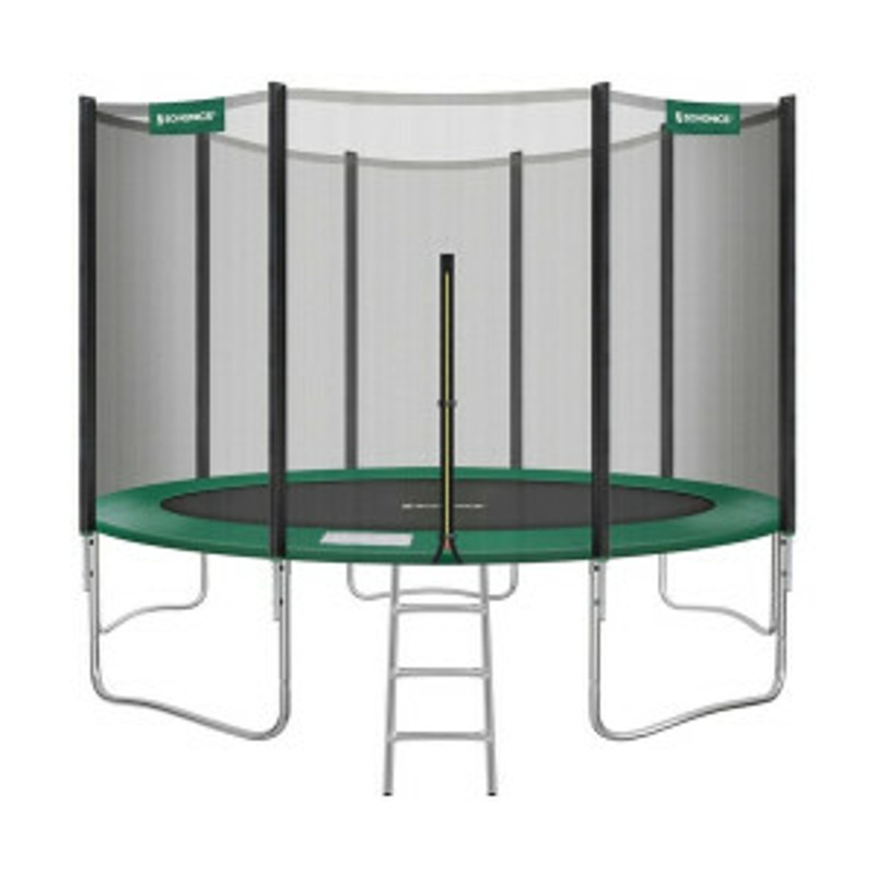 Songmics Trampolin 427 cm (STR141C01) schwarz/dunkelgrün mit 27% Ersparnis