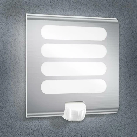 Steinel LED Außenleuchte L 224 Edelstahl Außenlampe