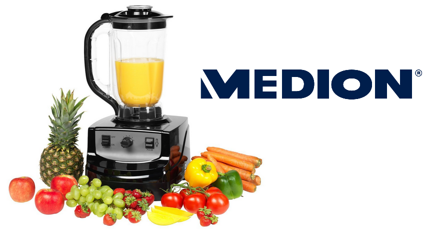 Medion M 16517 Standmixer für 30€ - mit 1500W Leistung und 2,5 L Fassungsvermögen