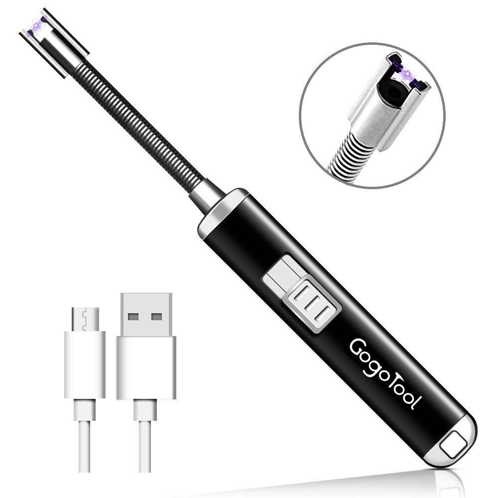 Amazon - Lichtbogen Stabfeuerzeug，USB wiederaufladbar für 8,99 Euro