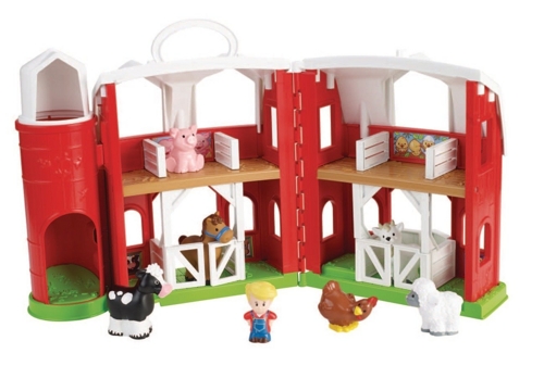 Mattel Fisher-Price CHJ51 - Little People Tierfreunde Bauernhof für 26,91€