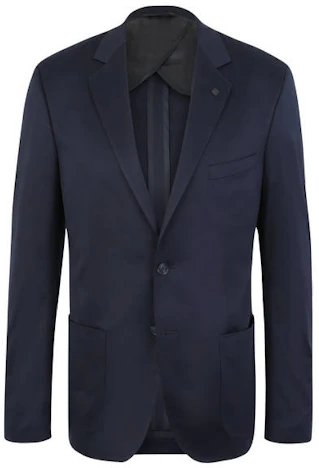 *Vorbei* Karl Lagerfeld Sakko Smart für 144€ - Baumwoll-Jackett mit 2 Knöpfen