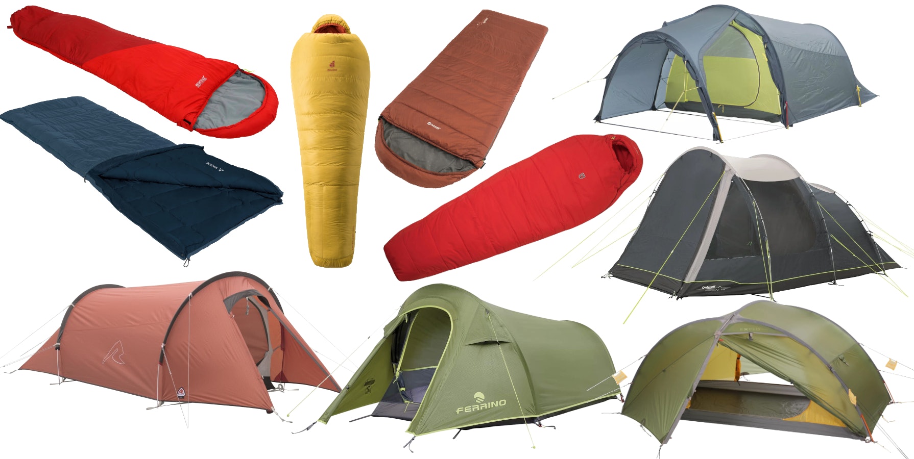 Outdoor-Angebote-Schlafsaecke-Zelte