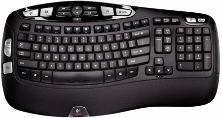 Logitech Wireless Keyboard K350 für 31€ - kabellose Tastatur