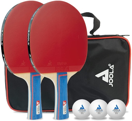 Joola Tischtennis-Set Duo für 13€ - mit 2 Tischtennisschlägern, 3 Bällen & Tasche, Prime