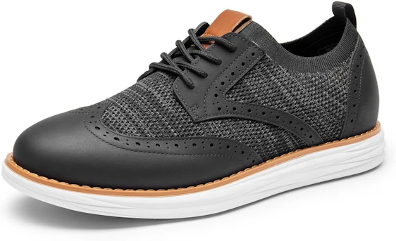Bruno Marc Herren Anzugschuhe KnitFlex Craft Atmungsaktiv