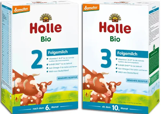 2 Gratisproben Babynahrung bei Holle