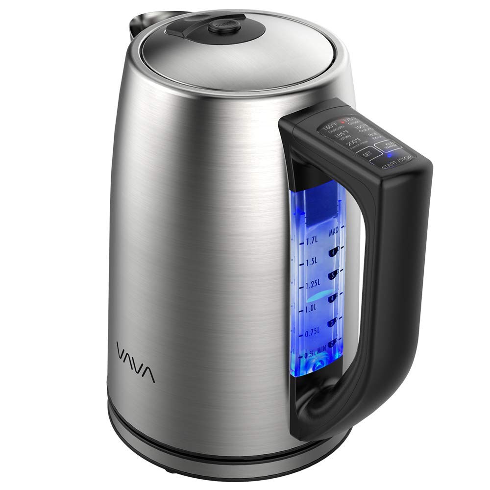 Wasserkocher VAVA 1.7L mit 6 Temperatureinstellung für 9,99 EUR