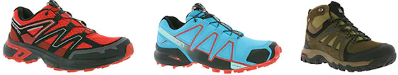 Diverse Salomonschuhe im Angebot bei Outlet46 - z.B. Salomon Wings Access Trailrunningschuh für 35€