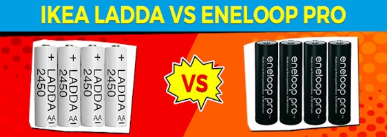 IKEA Ladda Akkus ab 2,99€ im Vergleich – So gut wie Eneloops?