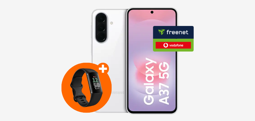 76€ GEWINN &amp; gratis Fitbit 🏃‍➡️📱 Samsung Galaxy A37 (256GB) mit 20GB Vodafone-Allnet nur 9,99€ mtl.