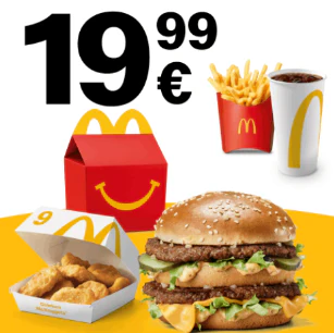 McDonalds Gutscheine Happy Meal