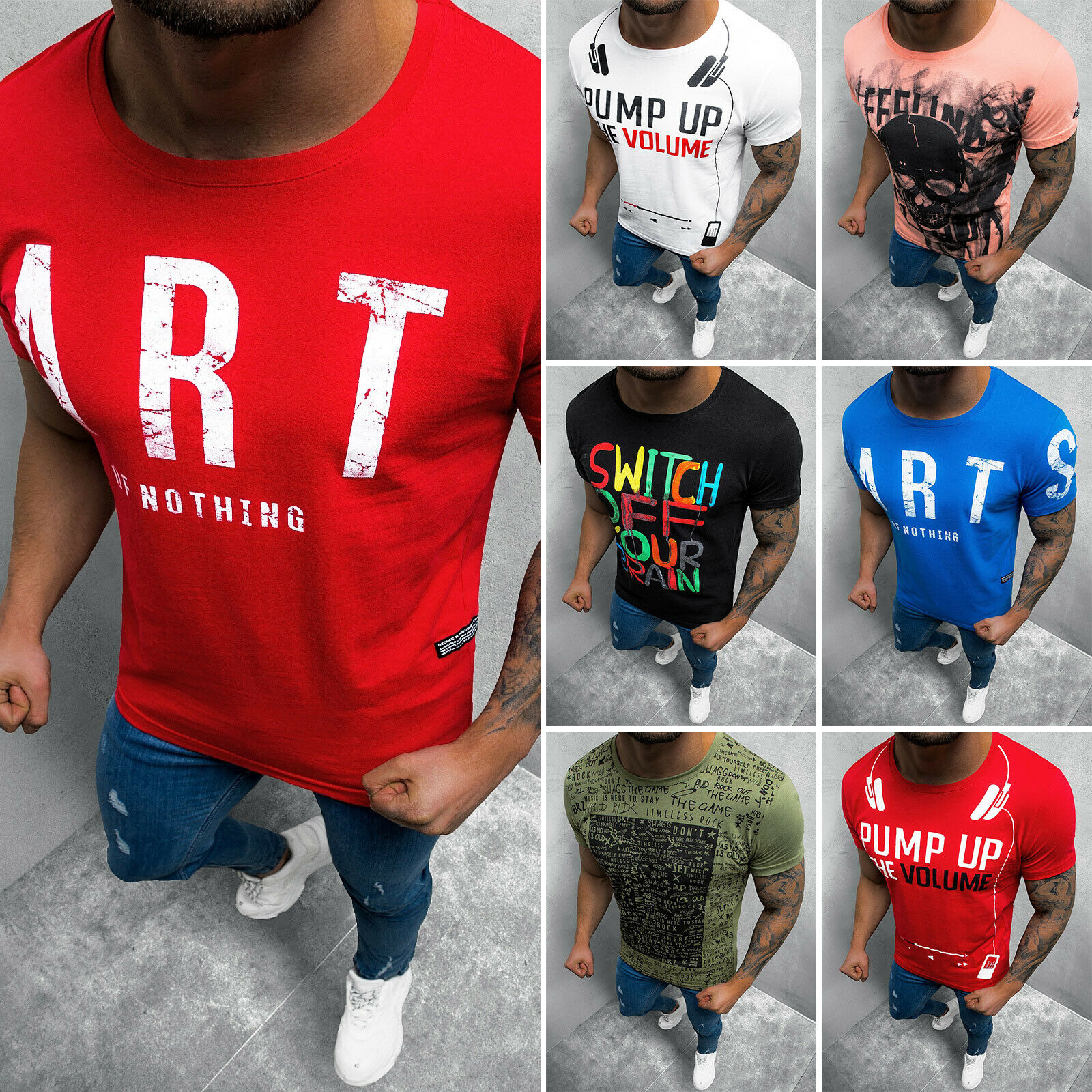 OZONEE T-Shirt Kurzarm