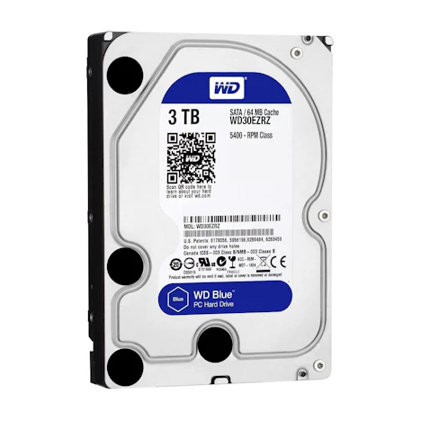 Western Digital Blue Desktop SATA 3TB (WD30EZRZ) für 57,99 EUR inkl. Versand
