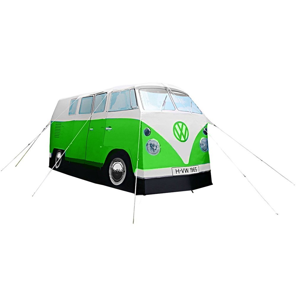Volkswagen Lifestyle T1 Zelt 1965, in grün/weiß, Maßstab 1:1, inkl. Packsack