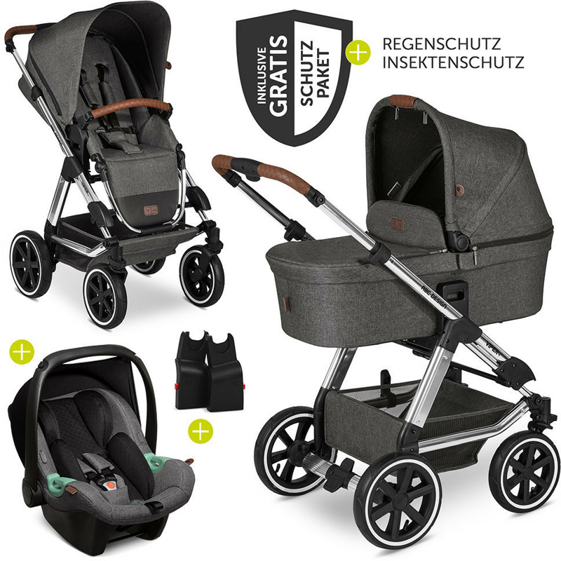 ABC Design 3in1 Set Viper 4 Diamond Edition 2020 asphalt mit 22% Nachlass