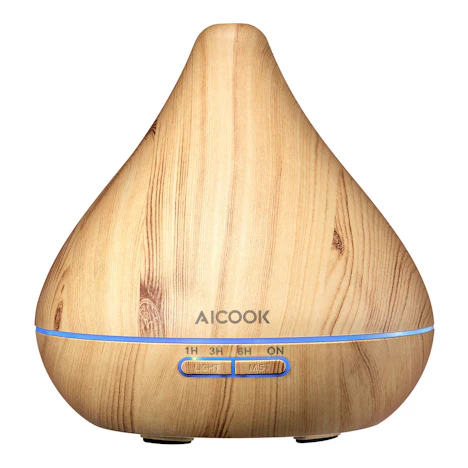 Aroma Diffuser, 300ml, Verstellbarer Nebel Modus