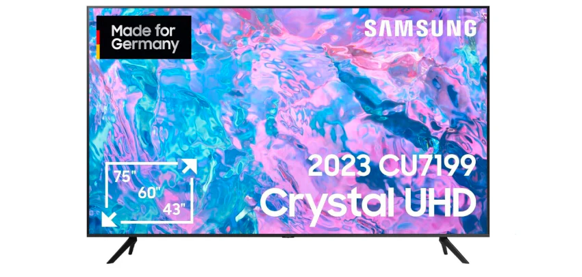 Samsung Tv Mit Twin Tuner Und Festplatte Samsung GU65CU7199 für 589€ - 65" UHD Smart TV mit Twin Tuner