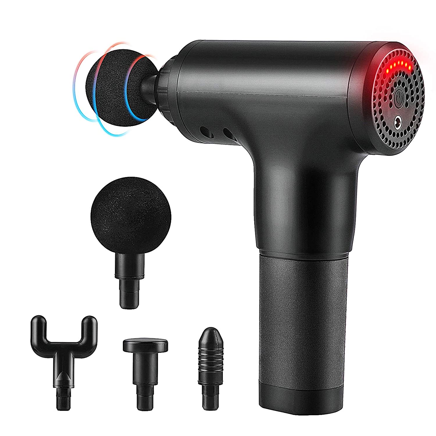 Massagepistole, Anself Massagepistole Massagegerät mit 6 Einstellbaren 