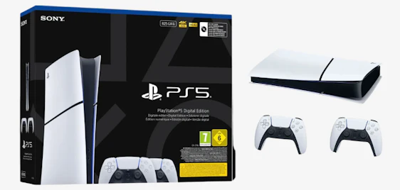 Hoher Rabatt 🔥 PlayStation 5 Slim Digital für 509€ - mit 2 Controllern